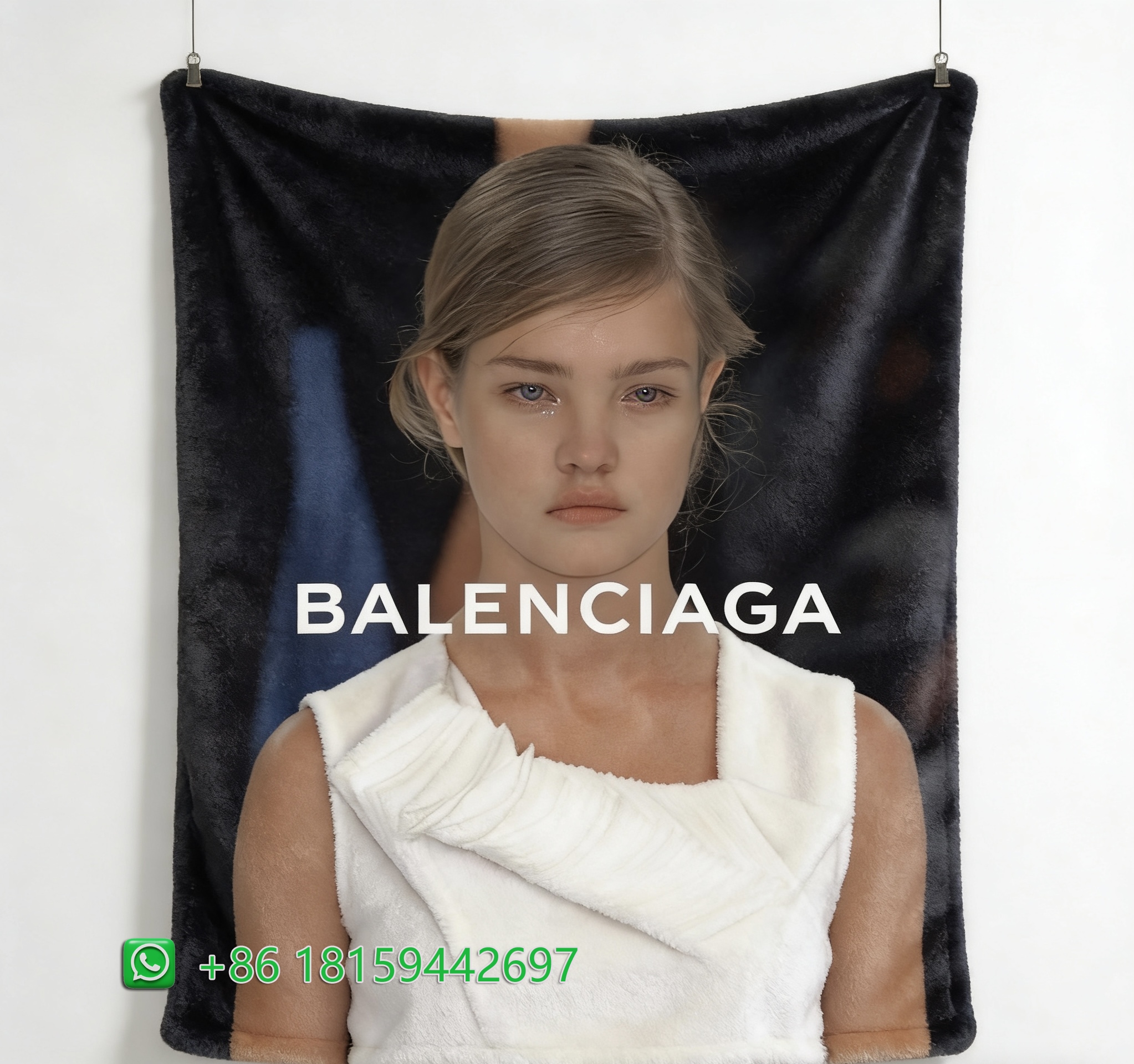 Balenciaga Throw Blankets